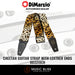 DiMarzio DD3310CH Faux Fur Guitar Strap - Cheetah - Music Bliss Malaysia