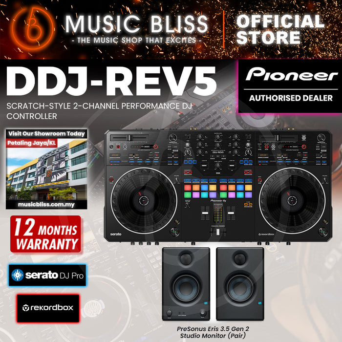 [SERATO DJ Controller] Pioneer DJ DDJ-REV5 4-deck DJ Controller with Stem Separation
