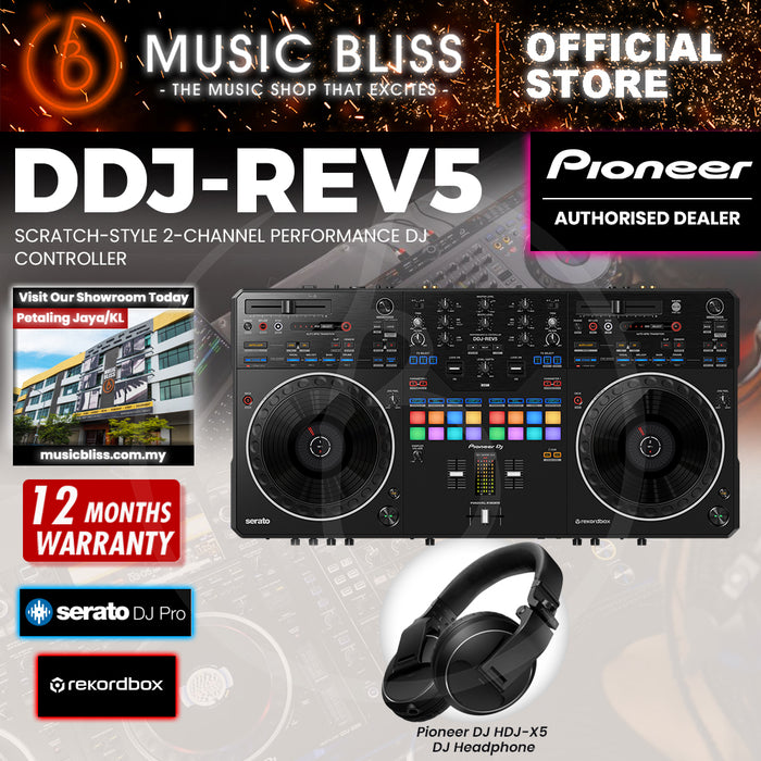 [SERATO DJ Controller] Pioneer DJ DDJ-REV5 4-deck DJ Controller with Stem Separation