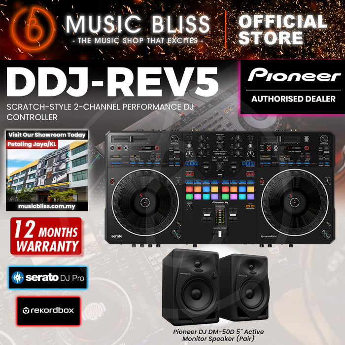 [SERATO DJ Controller] Pioneer DJ DDJ-REV5 4-deck DJ Controller with Stem Separation