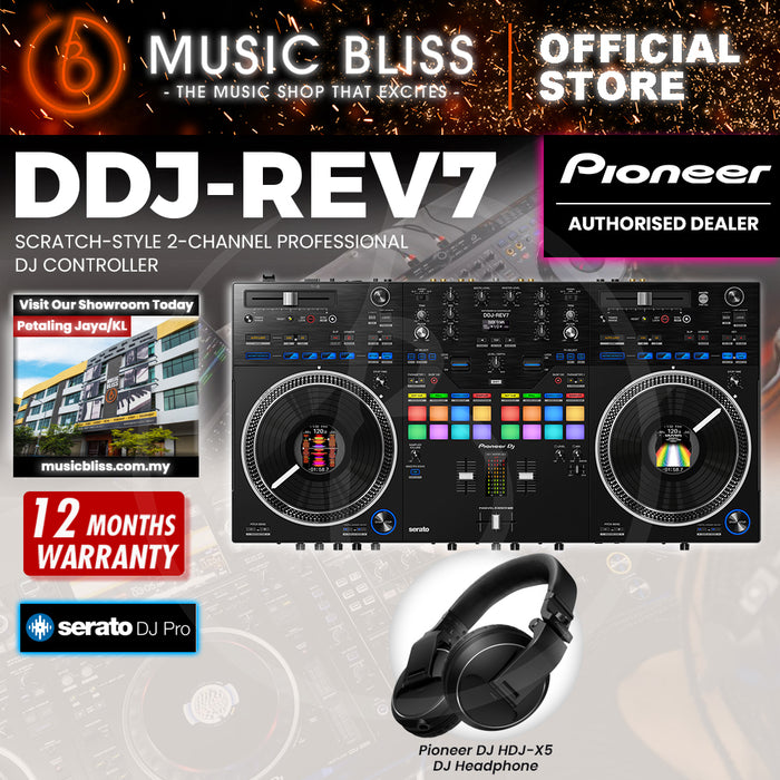 [SERATO DJ Controller] Pioneer DJ DDJ-REV7 2-deck Serato DJ Controller
