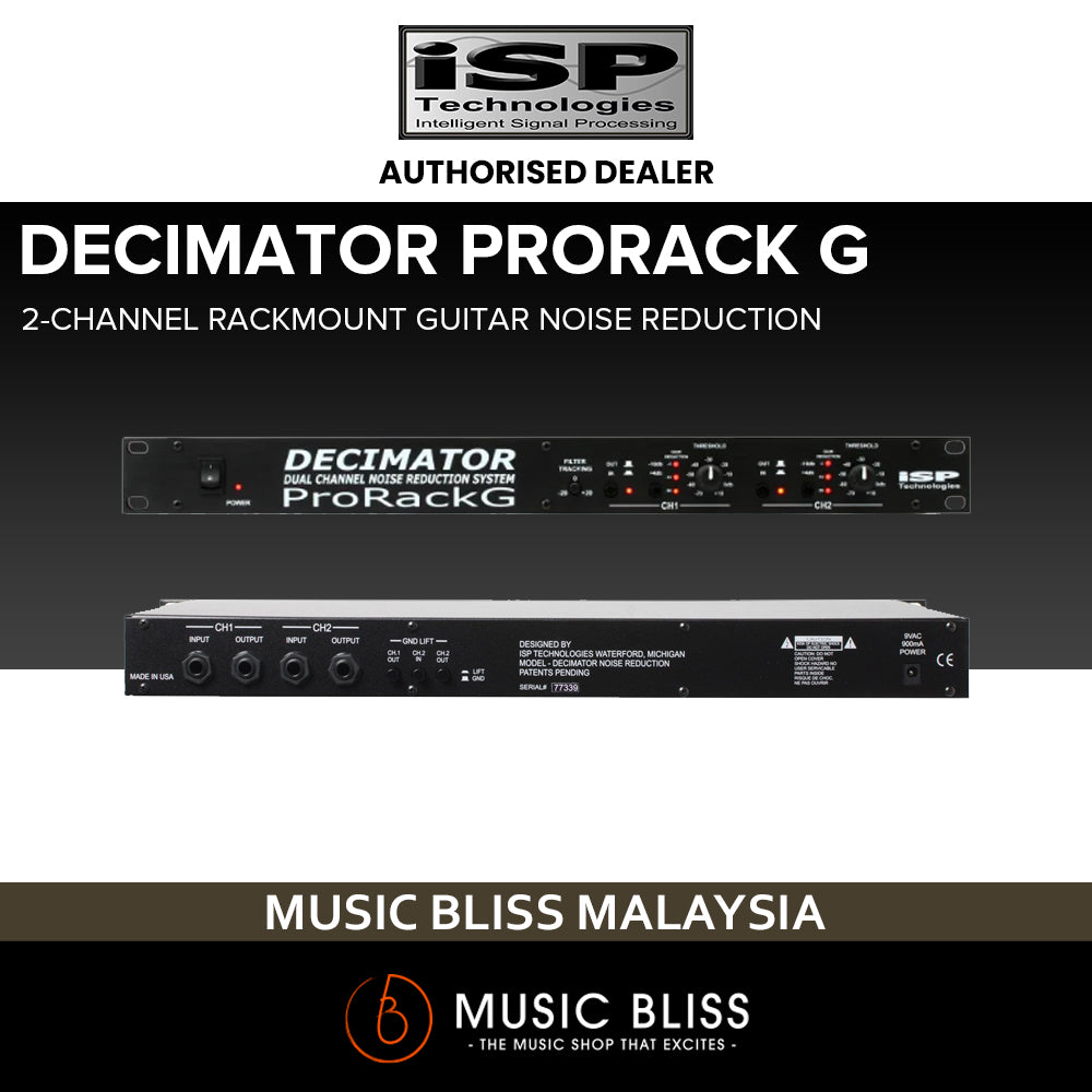 Isp Decimator Pedal ISP Technologies Decimator Pro Rack G Noise