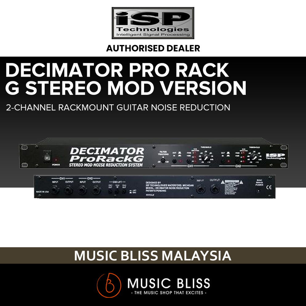 ISP Technologies Decimator Pro Rack G Stereo MOD version | Music Bliss ...