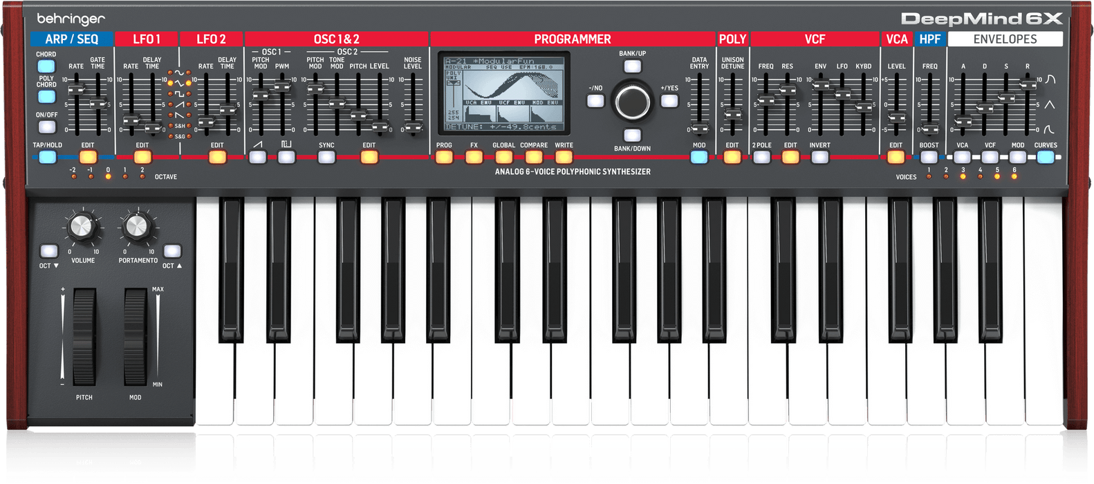 Behringer DeepMind 6X Polyphonic Analog Synthesizer