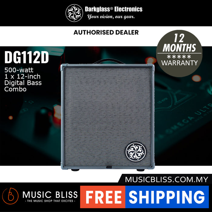 Darkglass DG112D 500-watt 1x12" Digital Bass Combo Amplifier