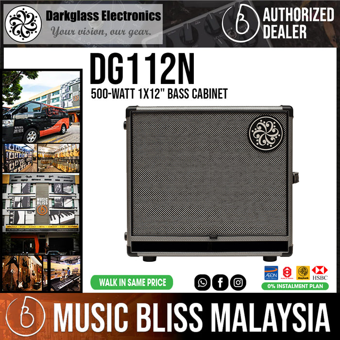 Darkglass DG112N 500-watt 1x12" Bass Cabinet - Music Bliss Malaysia