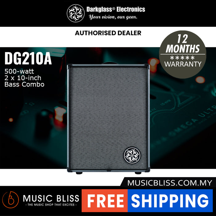 Darkglass DG210A 500-watt 2x10" Bass Combo Amplifier