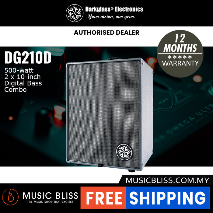 Darkglass DG210D 500-watt 2x10" Digital Bass Combo Amplifier