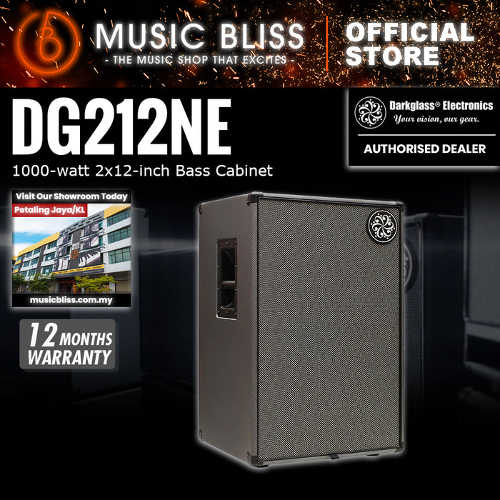Darkglass DG212NE 1000-watt 2x12-inch Bass Cabinet