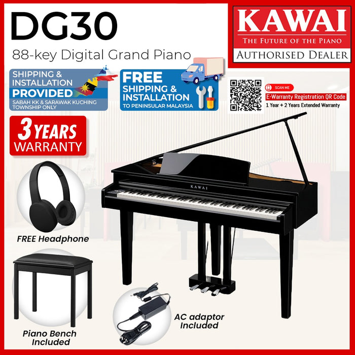 Kawai DG30 88-key Digital Grand Piano