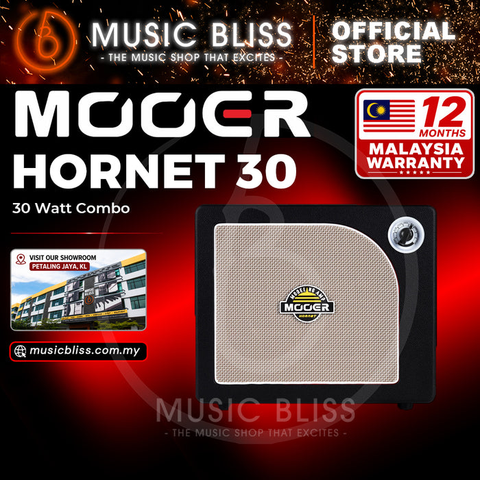 Mooer Hornet 30 30-Watt Combo Guitar Amplifier - Black