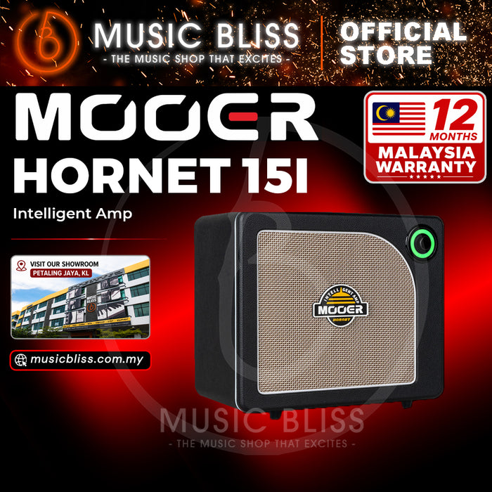 Mooer Hornet 15i 15-Watt Modeling Amplifier - Black