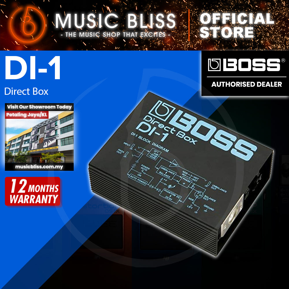 BOSS DI-1 Direct Box ② BOSS DI-1 Direct Box – nafiriguitar.com