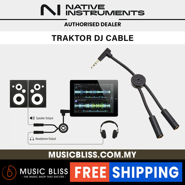 Native Instruments Traktor DJ Cable - Music Bliss Malaysia