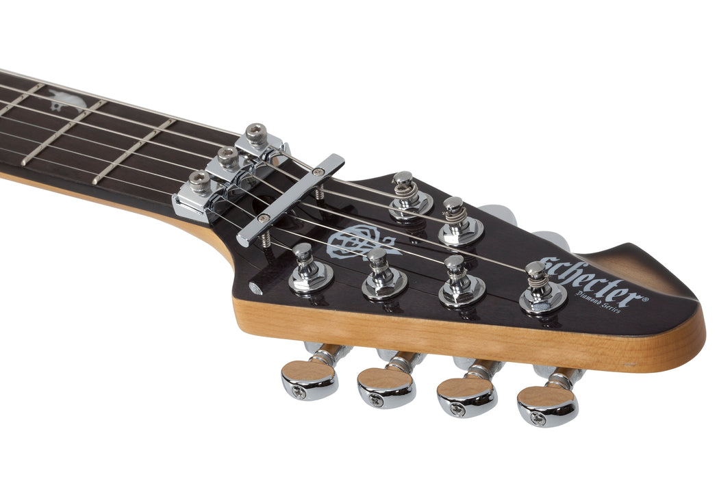 Schecter DJ Ashba Electric Guitar - Natural Black Burst