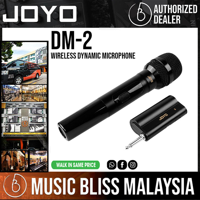 Joyo DM-2 Wireless Dynamic Microphone - Music Bliss Malaysia