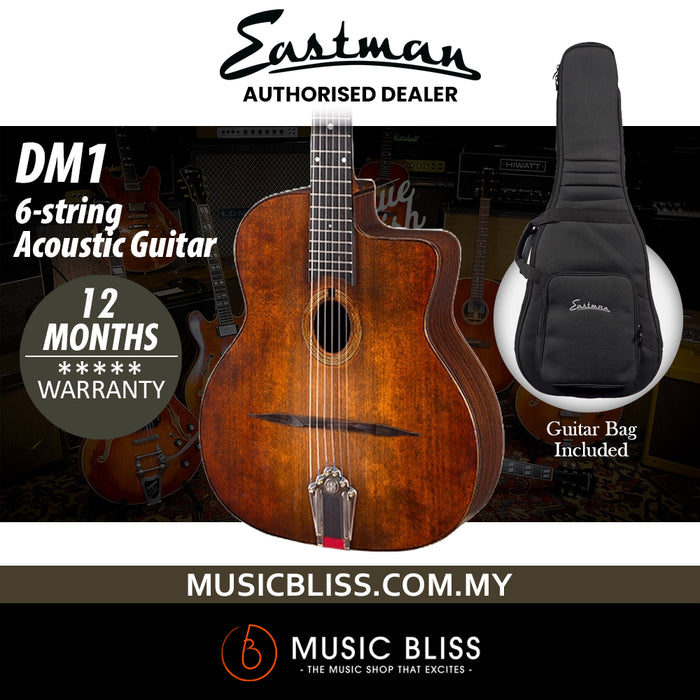Eastman Guitars DM1 Gypsy Jazz 6-string Acoustic Guitar - Classic