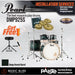 Pearl Decade Maple 5-Piece Drum Set with Hardware, Drumstick and Throne - 22" Kick - Deep Forest Burst - Music Bliss Malaysia
