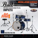 Pearl Decade Maple 5-Piece Drum Set with Hardware, Drumstick and Throne - 22" Kick - Kobalt Blue Fade - Music Bliss Malaysia
