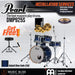 Pearl Decade Maple 5-Piece Drum Set with Hardware, Drumstick and Throne - 22" Kick - Kobalt Blue Fade - Music Bliss Malaysia