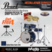 Pearl Decade Maple 5-Piece Drum Set with Hardware, Drumstick and Throne - 22" Kick - Kobalt Blue Fade - Music Bliss Malaysia