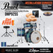 Pearl Decade Maple 5-Piece Drum Set with Hardware, Drumstick and Throne - 22" Kick - Faded Glory - Music Bliss Malaysia