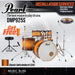 Pearl Decade Maple 5-Piece Drum Set with Hardware, Drumstick and Throne - 22" Kick - Classic Satin Amburst - Music Bliss Malaysia