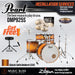 Pearl Decade Maple 5-Piece Drum Set with Hardware, Drumstick and Throne - 22" Kick - Classic Satin Amburst - Music Bliss Malaysia