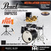 Pearl Decade Maple 5-Piece Drum Set with Hardware, Drumstick and Throne - 22" Kick - Satin Slade Black - Music Bliss Malaysia