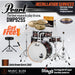 Pearl Decade Maple 5-Piece Drum Set with Hardware, Drumstick and Throne - 22" Kick - Satin Brown Burst - Music Bliss Malaysia