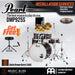 Pearl Decade Maple 5-Piece Drum Set with Hardware, Drumstick and Throne - 22" Kick - Satin Brown Burst - Music Bliss Malaysia