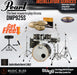 Pearl Decade Maple 5-Piece Drum Set with Hardware, Drumstick and Throne - 22" Kick - Satin Black Burst - Music Bliss Malaysia