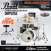 Pearl Decade Maple 5-Piece Drum Set with Hardware, Drumstick and Throne - 22" Kick - Satin Black Burst - Music Bliss Malaysia
