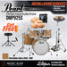 Pearl Decade Maple 5-Piece Drum Set with Hardware, Drumstick and Throne - 22" Kick - Pale Amber Gloss - Music Bliss Malaysia