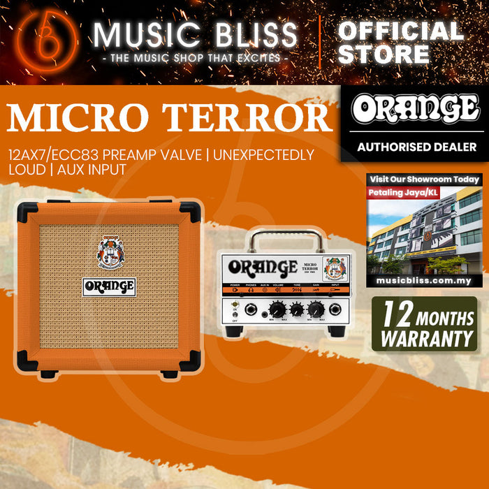 Orange Micro Terror Head and PPC108 Cabinet