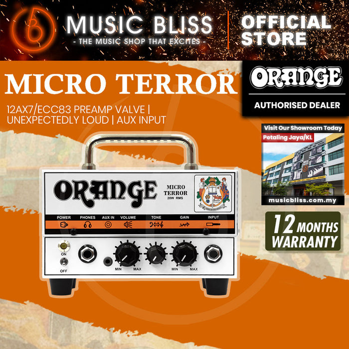 Orange Micro Terror 20-watt Head
