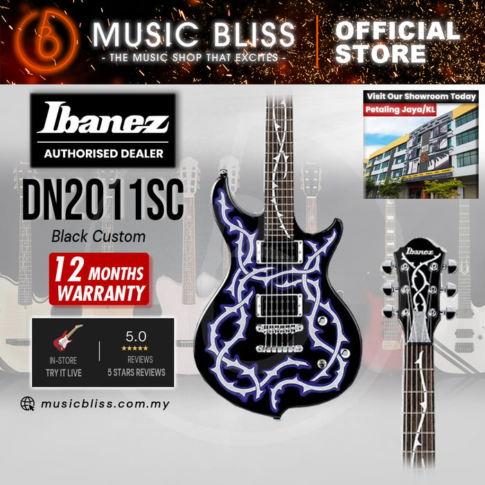 Ibanez Darkstone DN2011SC Electric Guitar - Black Custom