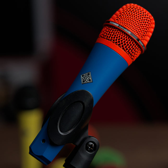 Telefunken M80 Custom Shop - Blue with Orange (The NY Knicks)