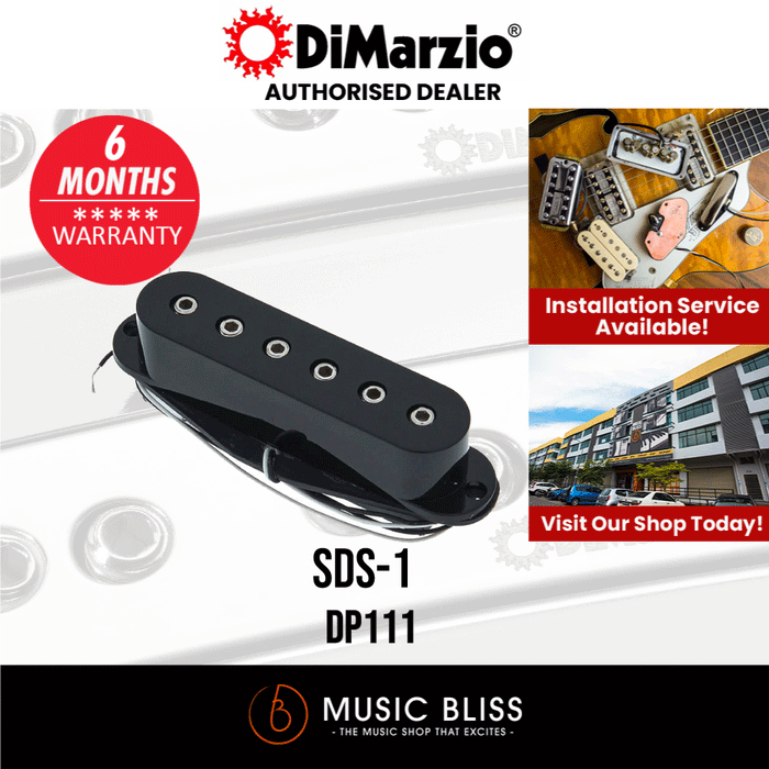 DiMarzio DP111 SDS-1 Guitar Pickup - Music Bliss Malaysia