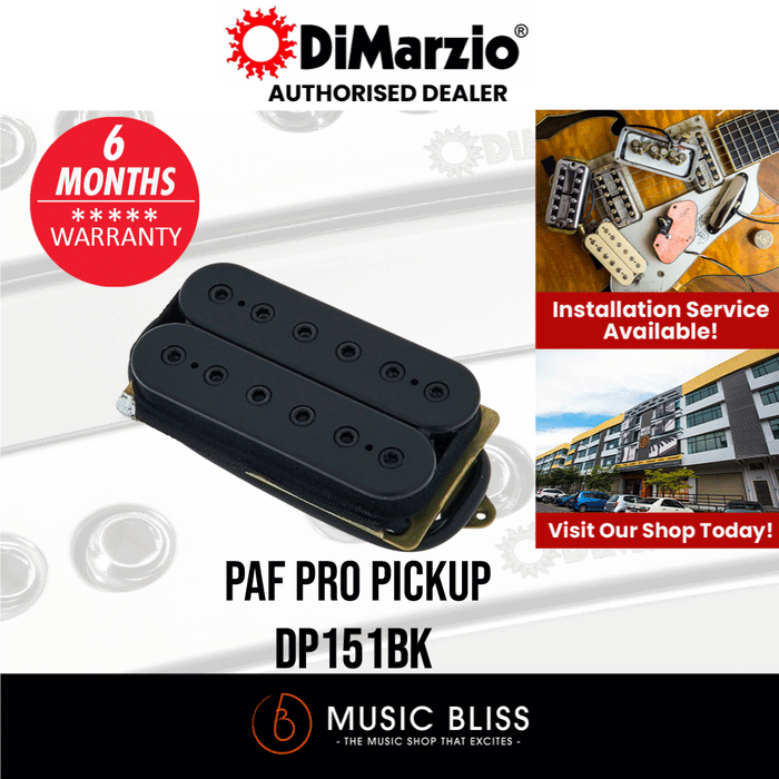 DiMarzio DP151 PAF Pro Pickup - Music Bliss Malaysia