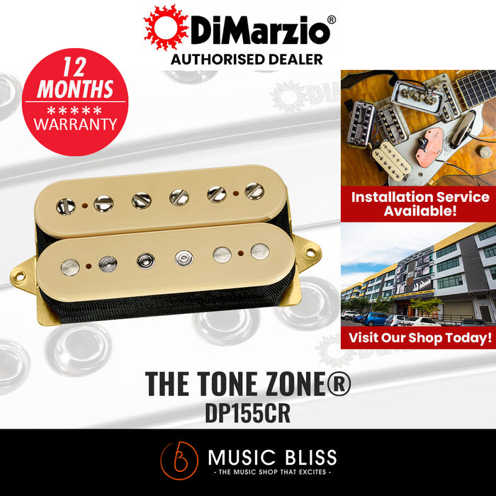 DiMarzio DP155CR The Tone Zone - Cream - Music Bliss Malaysia