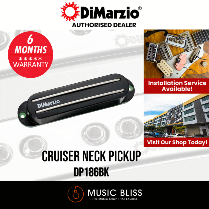 DiMarzio DP186 Cruiser Neck Pickup - Music Bliss Malaysia