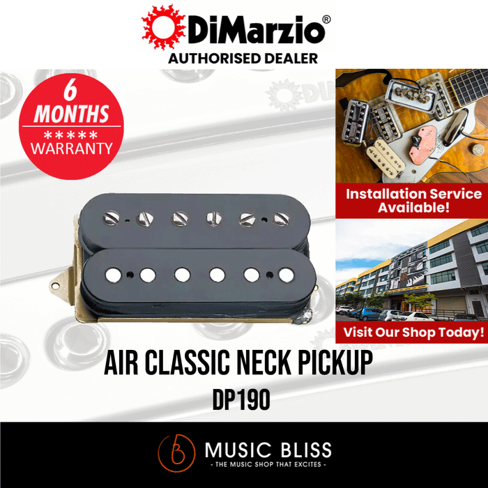 DiMarzio DP190 Air Classic Neck Pickup - Music Bliss Malaysia