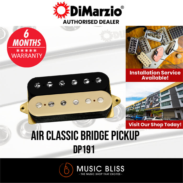 DiMarzio DP191 Air Classic Bridge Pickup - Music Bliss Malaysia