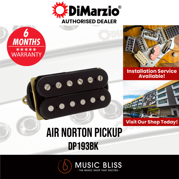 DiMarzio DP193BK Air Norton Pickup - Music Bliss Malaysia