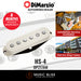 DiMarzio DP217AW HS-4 Single-coil Pickup - Aged White - Music Bliss Malaysia