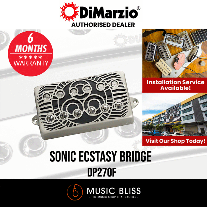 DiMarzio DP270F Sonic Ecstasy Bridge Humbucker Pickup - Music Bliss Malaysia