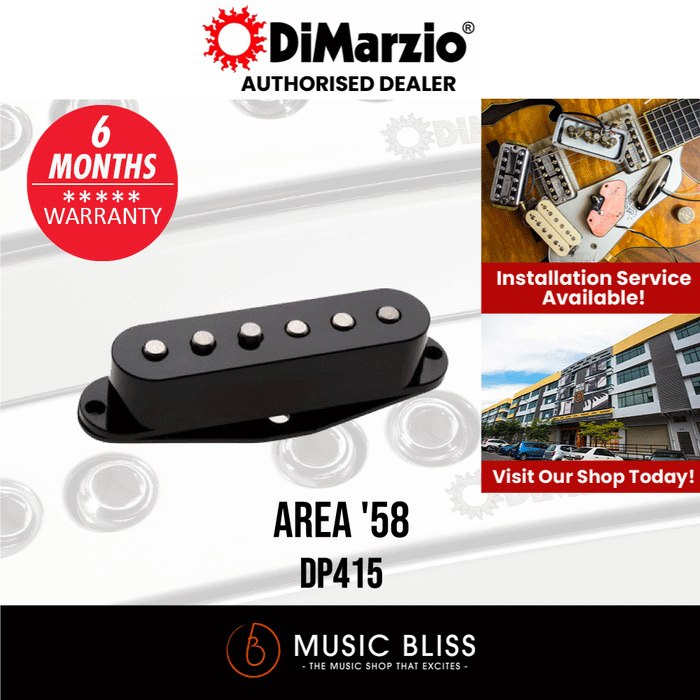 DiMarzio DP415 Area '58 Pickup - Music Bliss Malaysia