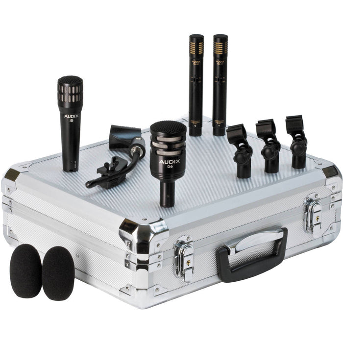 Audix DP Quad 4-Piece Drum Microphone Package