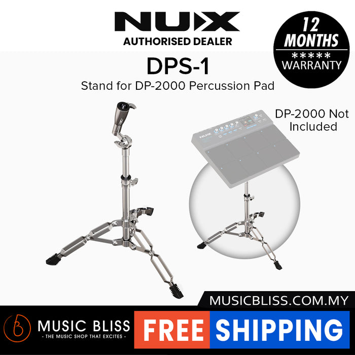NUX DPS-1 Adjustable Chrome Percussion Pad Stand